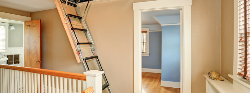Trükkös padláslépcsők