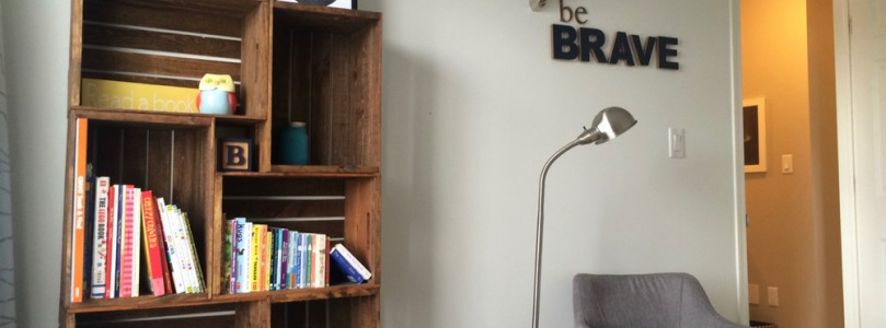 Látványos és praktikus - DIY ultramodern könyvespolc