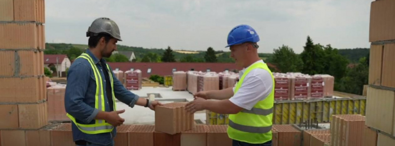 Újház épül sorozat - 1. rész: Alapozás, falazás